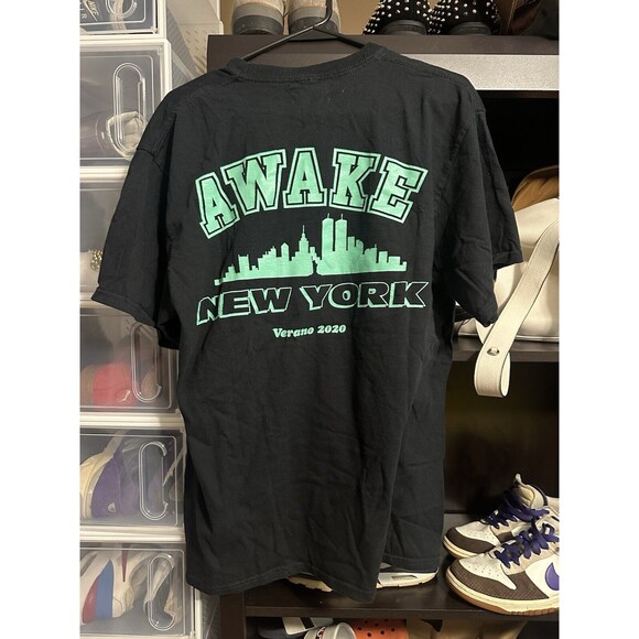 Men’s Awake New York 2020 Summer Tee Size L La Comunidad De Awake - Picture 4 of 4